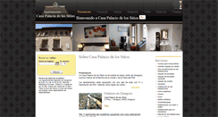 Desktop Screenshot of casapalaciodelossitios.com